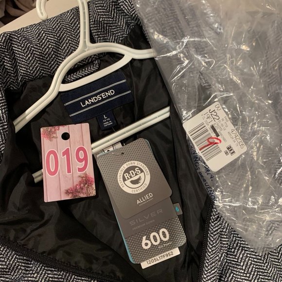 Lands' End Gray Women's Jacket - Picture 14 of 14